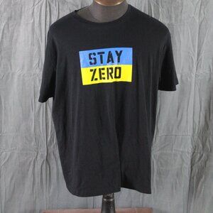 Ukraine Shirt - Stay Zero Ghost of Kyiv - Men's 2XL